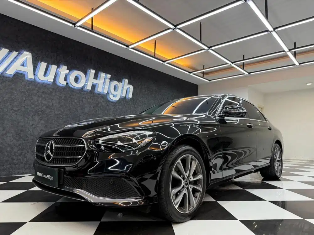 DP10% [Km10.000] E200 Avantgarde 2021 Black Reg 2022 #AUTOHIGH