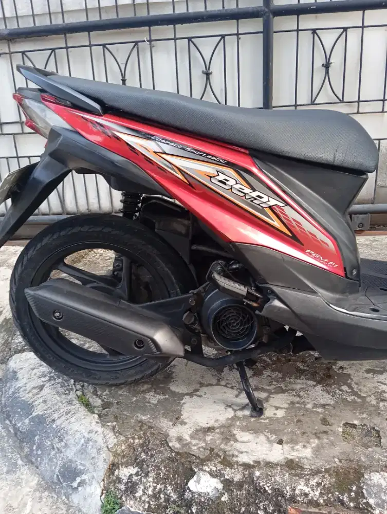 Honda Beat FI 2014 fulori mulus pajak panjang mesin super alus