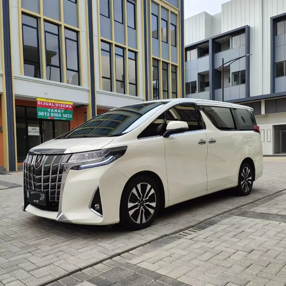 Toyota Alphard G Matic 2016 Putih