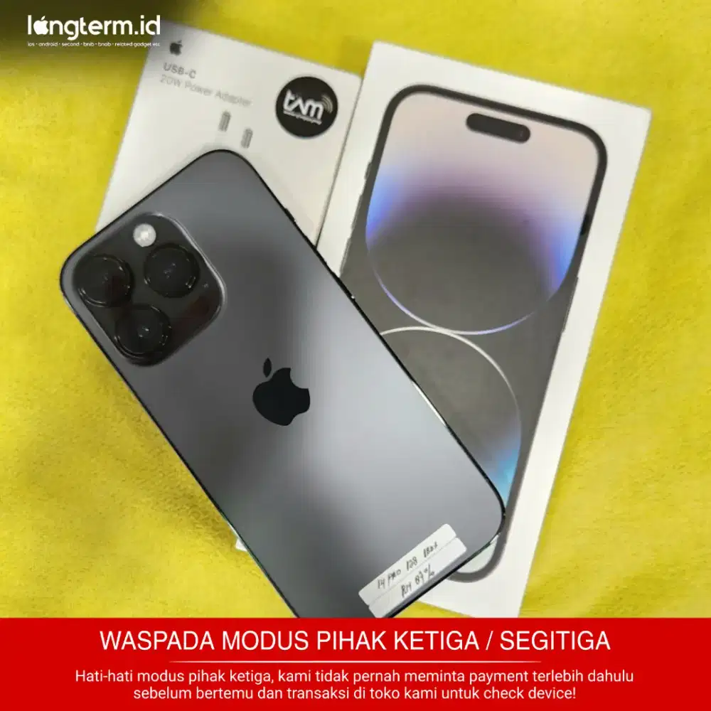 iPhone 14 Pro 128GB, ex iBox, Fullset original, Free Adapter.