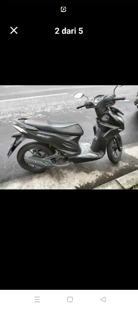 Honda beat dlx ISS hitam