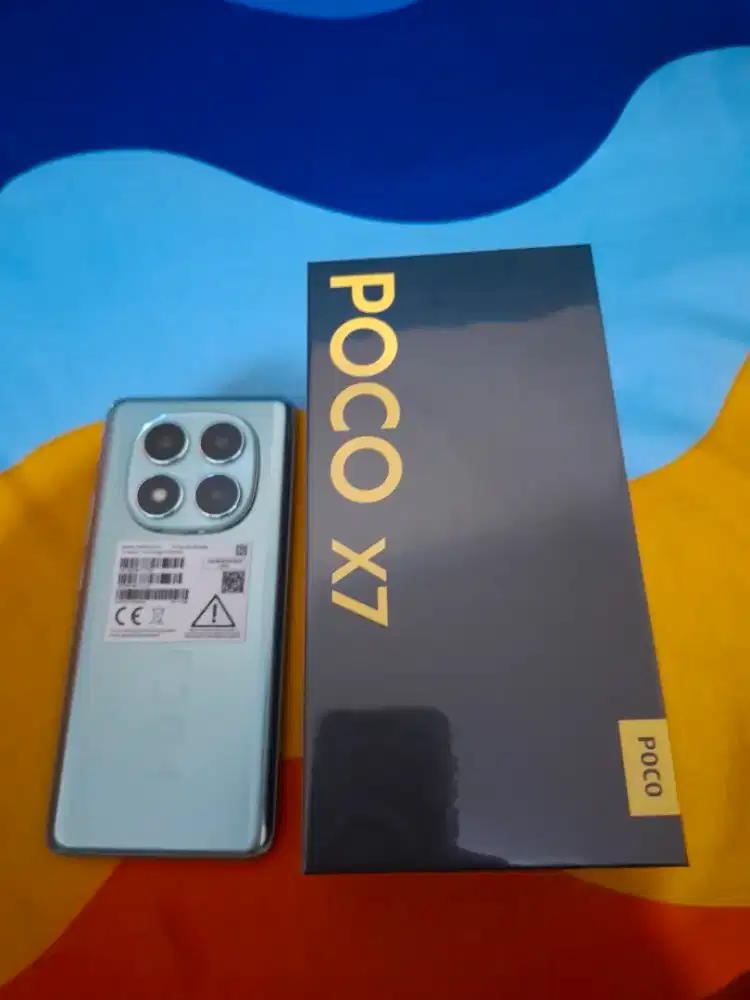 Poco x7 5g 12/512 green bsru sehari