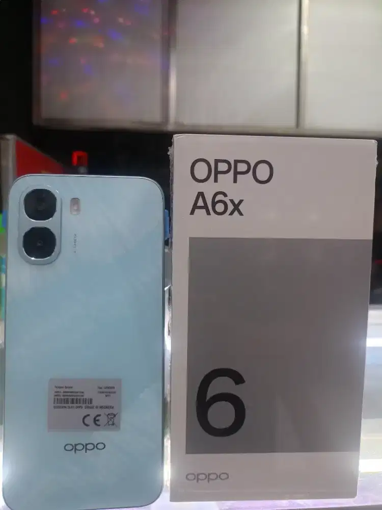OPPO A6X 6 128 OPEN BOX