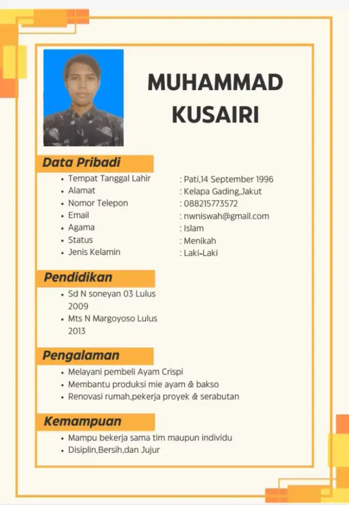 Mencari lowongan kerja