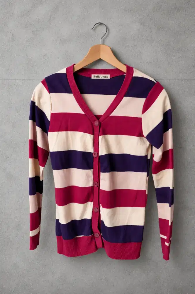 Cardigan Knit Belle Jeans