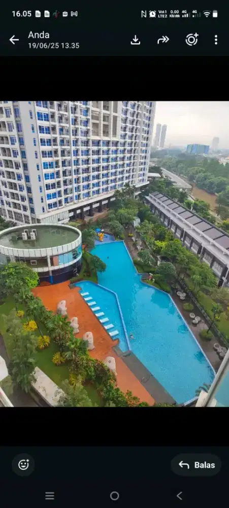 Disewakan Apartemen Puri Mansion 32jt/thn