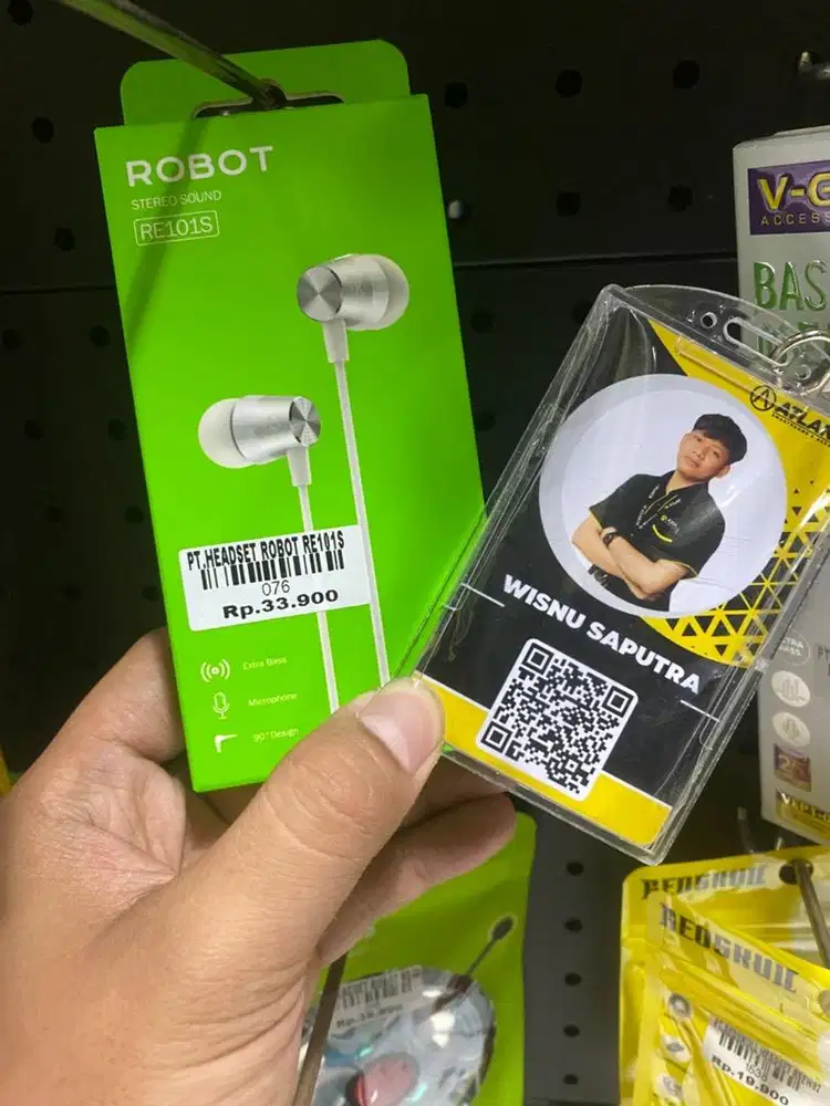 HEADSET ROBOT RE101S|ATLANTIS DAHSYAT