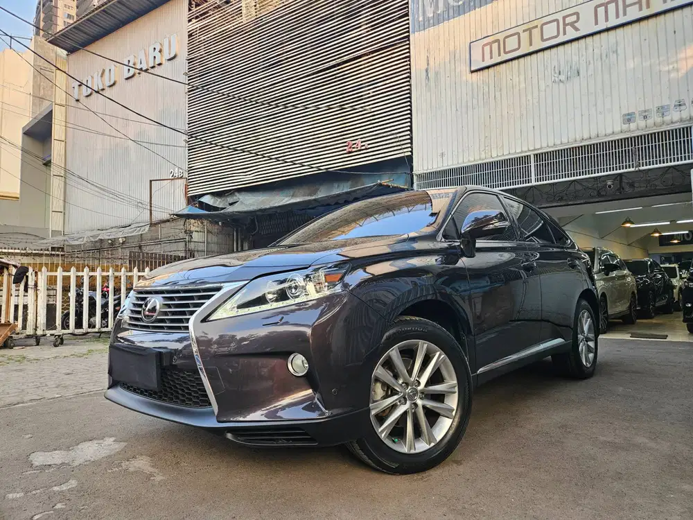 Antik 43 rb km Lexus RX 270 Ultimate CBU Japan 2014 nik 2013 coklat