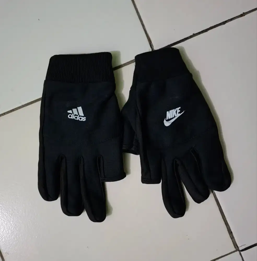 Sarung Tangan Motor Logo Nike dan Adidas