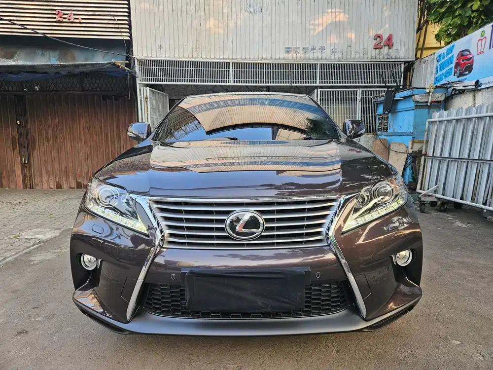 43 rb km Lexus RX270 Ultimate Japan 2014 nik 2013 coklat rx 270 bagus