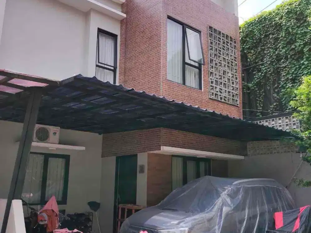 Rumah Cluster Cantik Nempel Bintaro Sektor 3A, Dekat ke Stasiun Pondok Ranji Murah, Siap Huni, Cash/KPR. Nego sampai deal