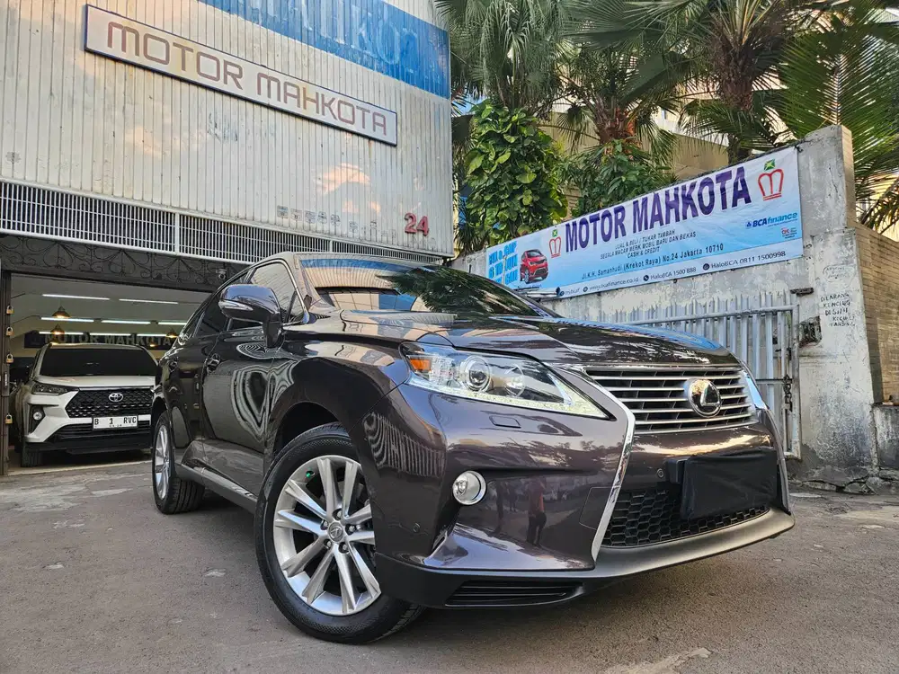 43 rb km Lexus RX 270 Japan Ultimate 2014 nik 2013 coklat rx270 bagus