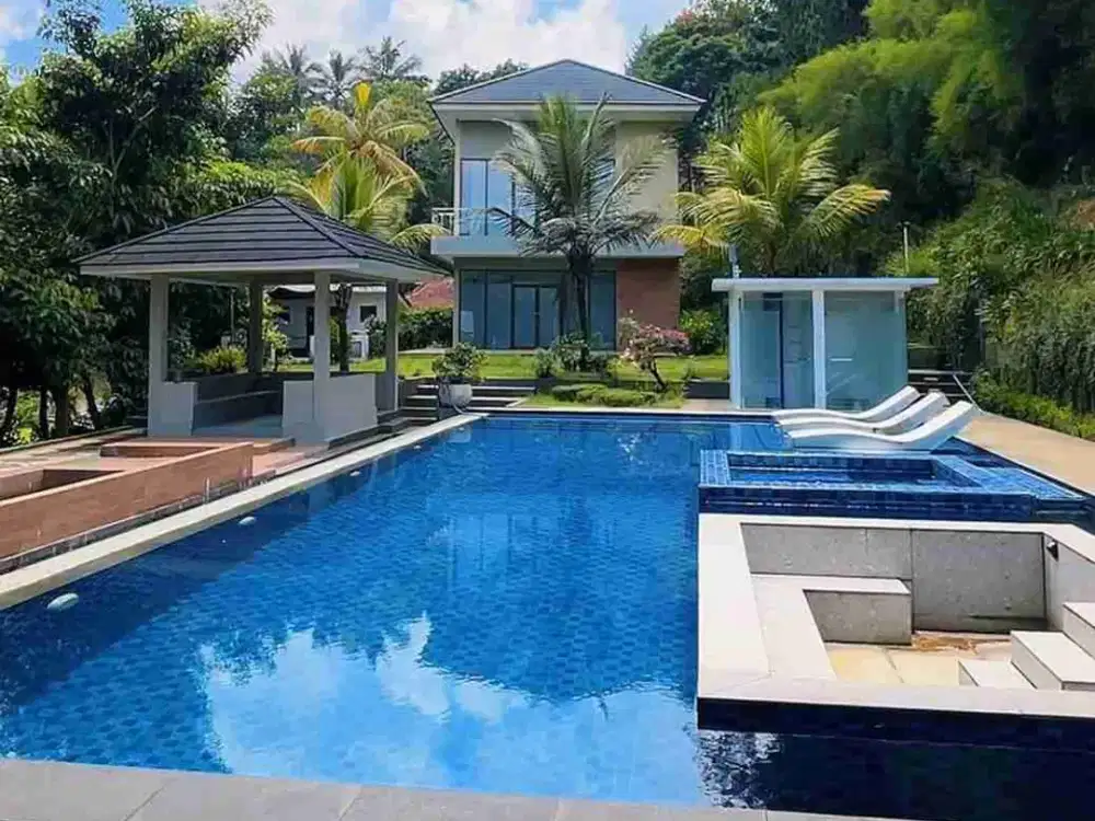 DIjual Villa Baru Eksklusif 2023 di Cisaua PUncak jawa barat