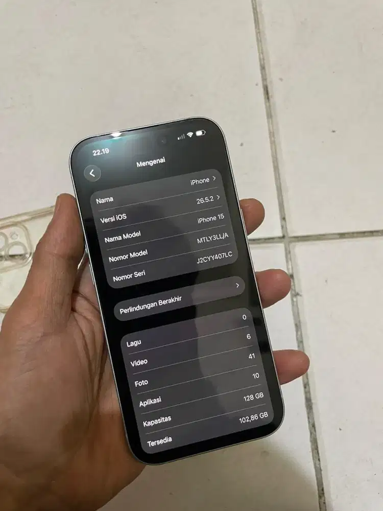 Iphone 15 bassic 128gb ex inter