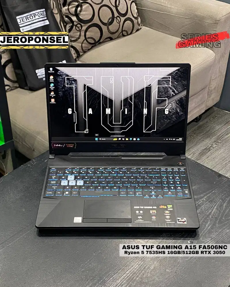 ASUS TUF GAMING A15 FA506NC 15 Ryzen 5 7535HS 16GB/512GB RTX 3050 GAR