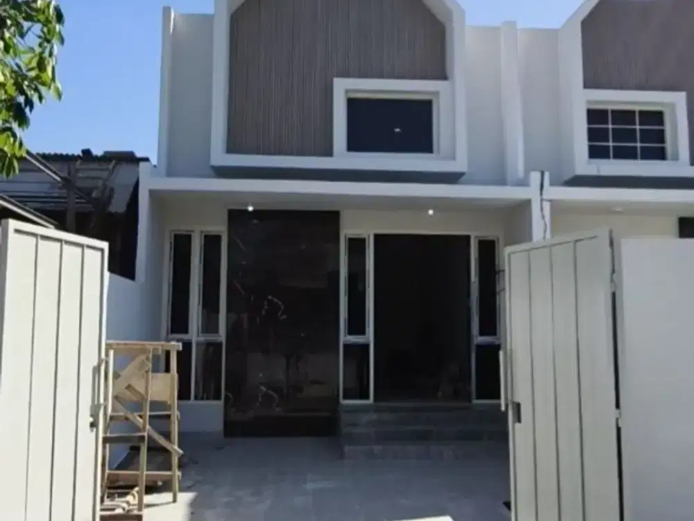Rumah Minimalis Modern  Strategis harga 800 jutaan luas 100 dekat jalan utama medayu utara surabaya timur