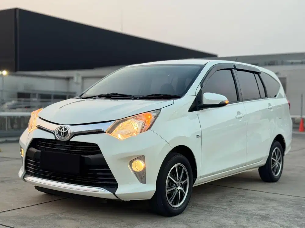 KM 46 RB! TOYOTA CALYA G MATIC 2018 PUTIH
