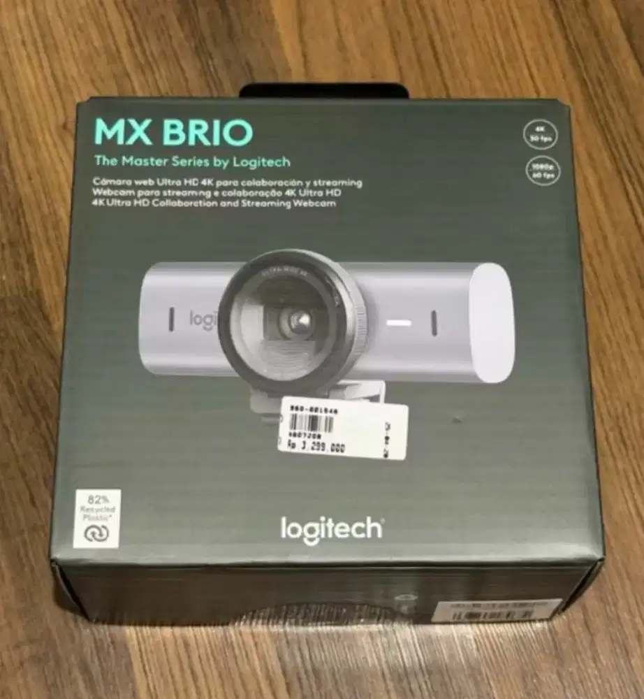 Di jual webcam Logitech MX BRIO 4K