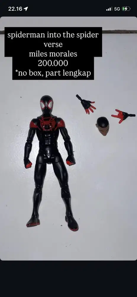 marvel legends spiderman into the spider verse miles morales