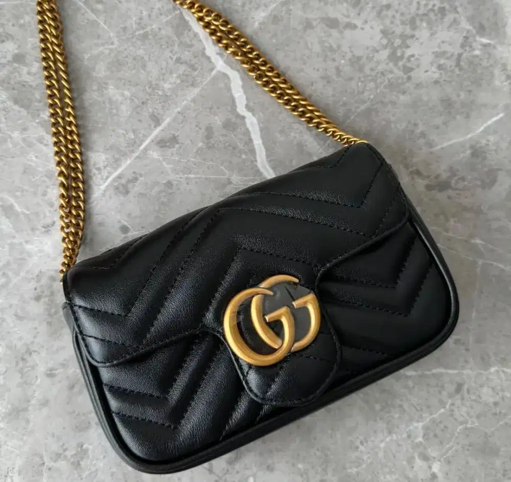 Preloved tas Gucci GG Marmont Mini Bag