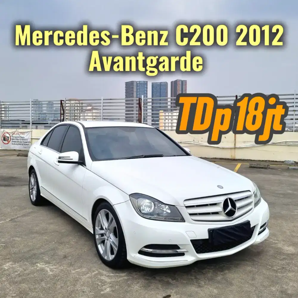 Mercedes-Benz C200 Avantgarde 2012 TDP 18jt