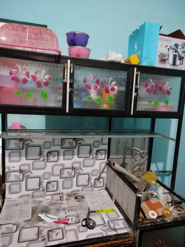 Lemari / Atang dapur 6 pintu