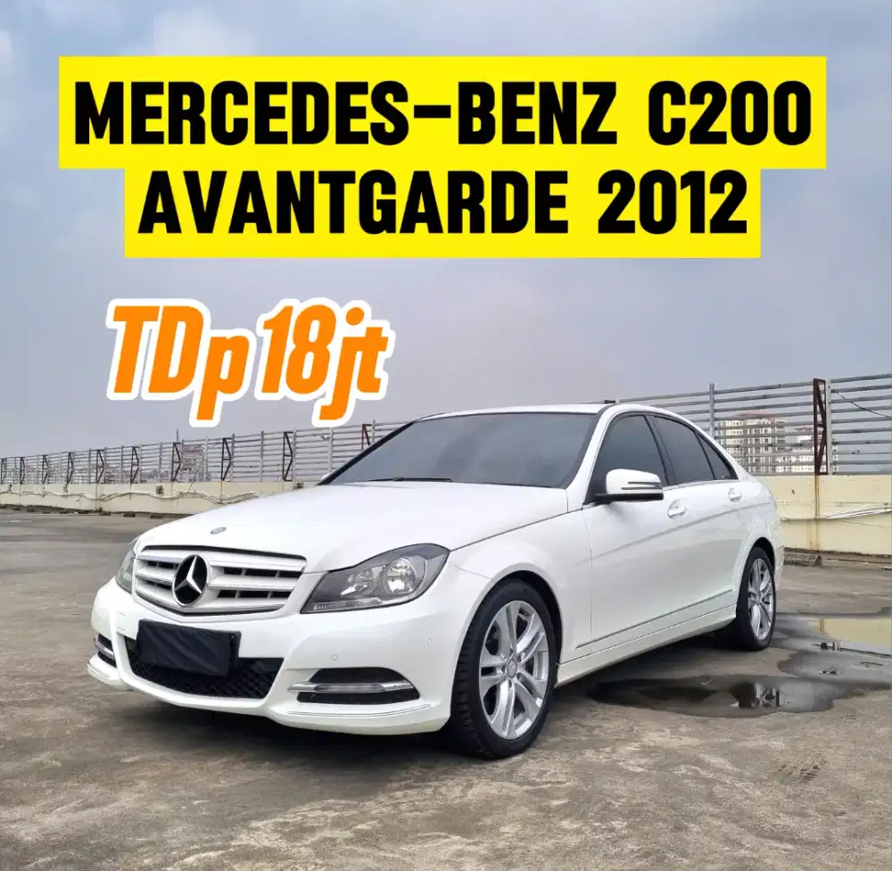 [ TDP 18jt ] Mercedes Benz C200 Avantgarde 2012