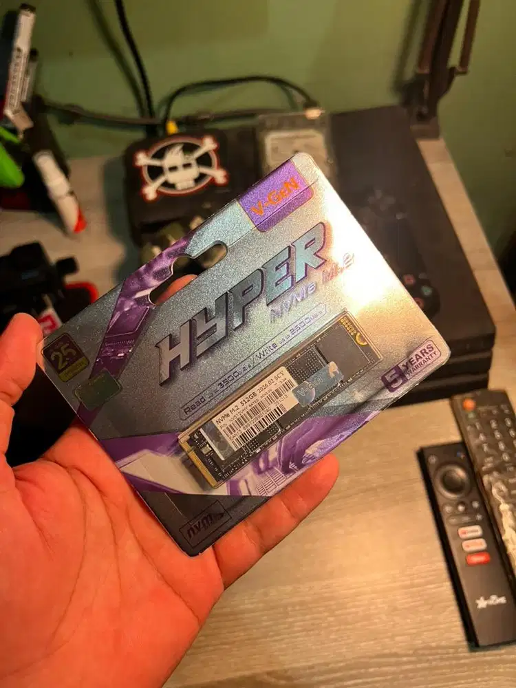 ssd m2 nvme vgen hyper 512gb m.2 new segel garansi 5 th official resmi