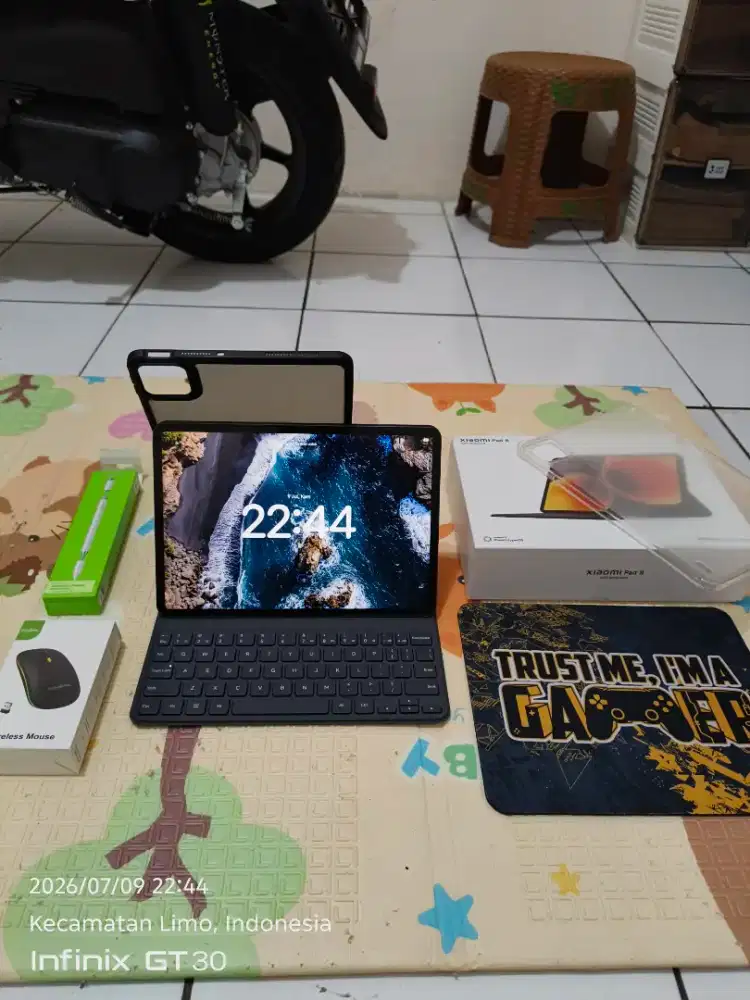 Xiaomi Pad 8 8/256GB Mulus Like New - Fullset + Bonus Melimpah