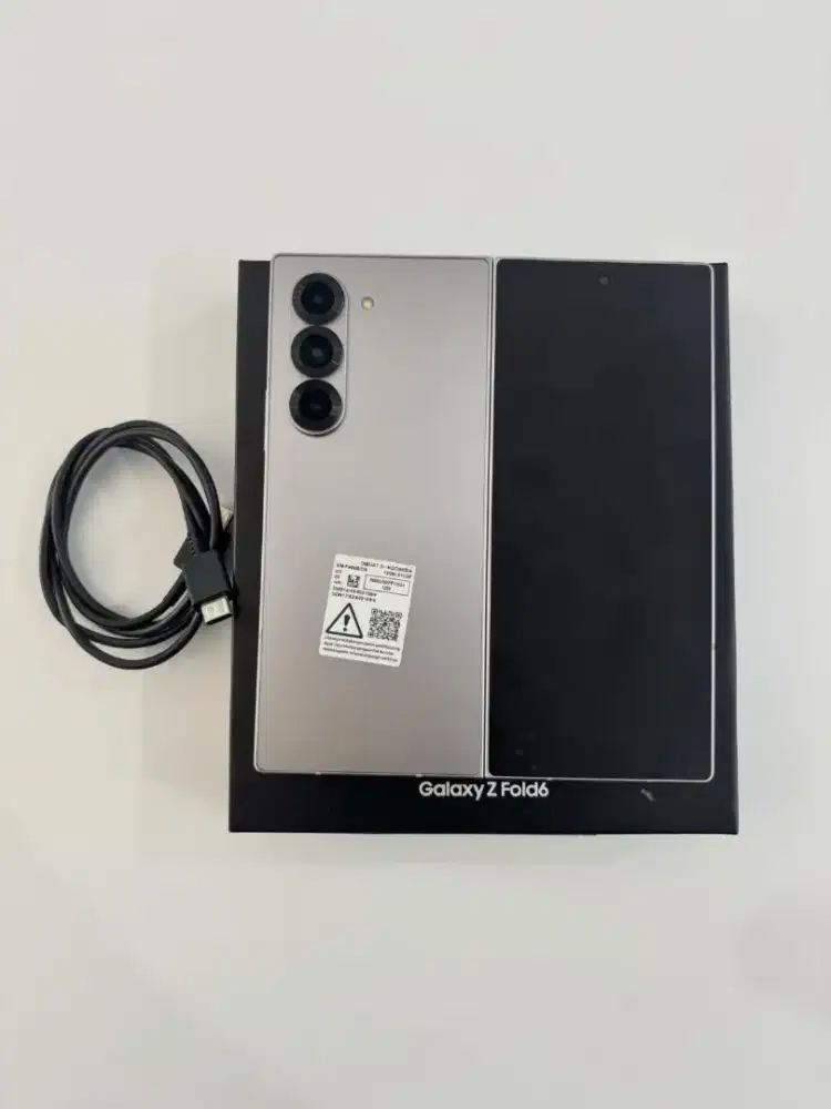 Samsung Fold 6 Resmi 1 TB Fullset Original Mulus Nominus