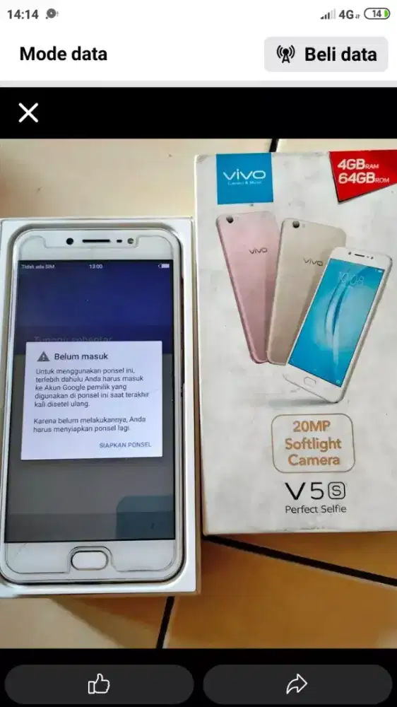 vivo v5s ram 4/64
