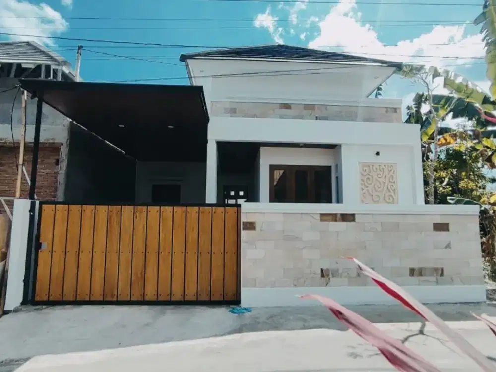 Rumah Baru Model Minimalis dkt Baleroso Resto Kaliurang