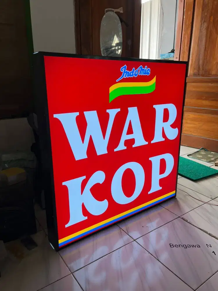 Neon Box, Huruf Timbul, Papan Nama Toko
