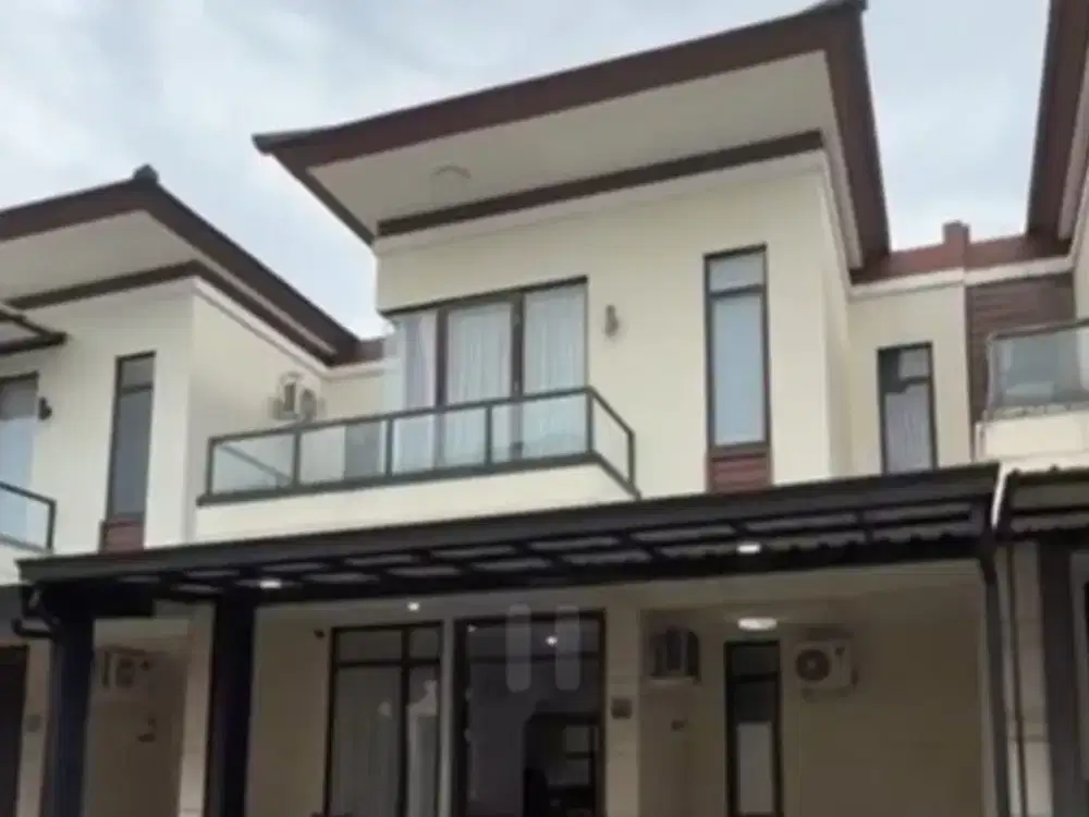 Rumah Modern Spanish 2Lantai di Cluster Exchanta Lavon 1 Tangerang