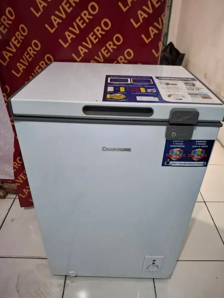 Changhong Chest Freezer baru pake 4 bulan