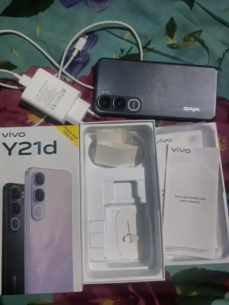 Vivo Y21d RAM 6GB/128GB Fullset Original Siap Pakai