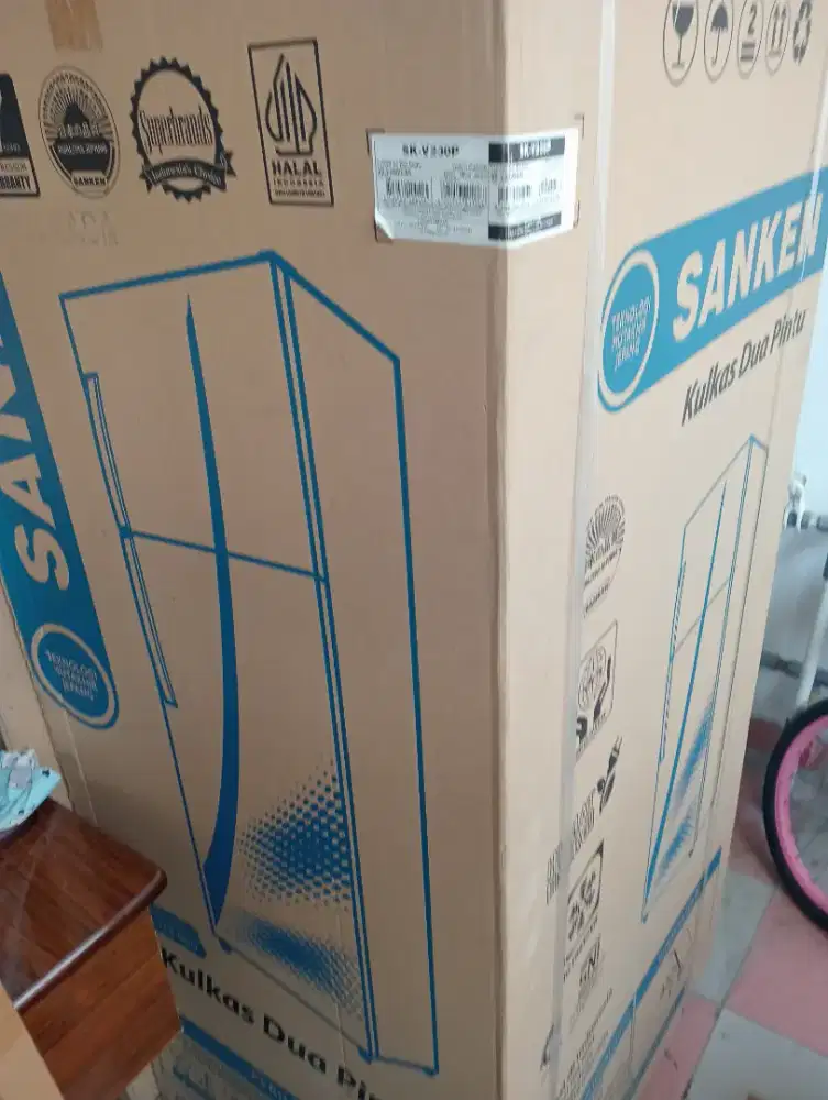 Kulkas 2 pintu Sanken 230p