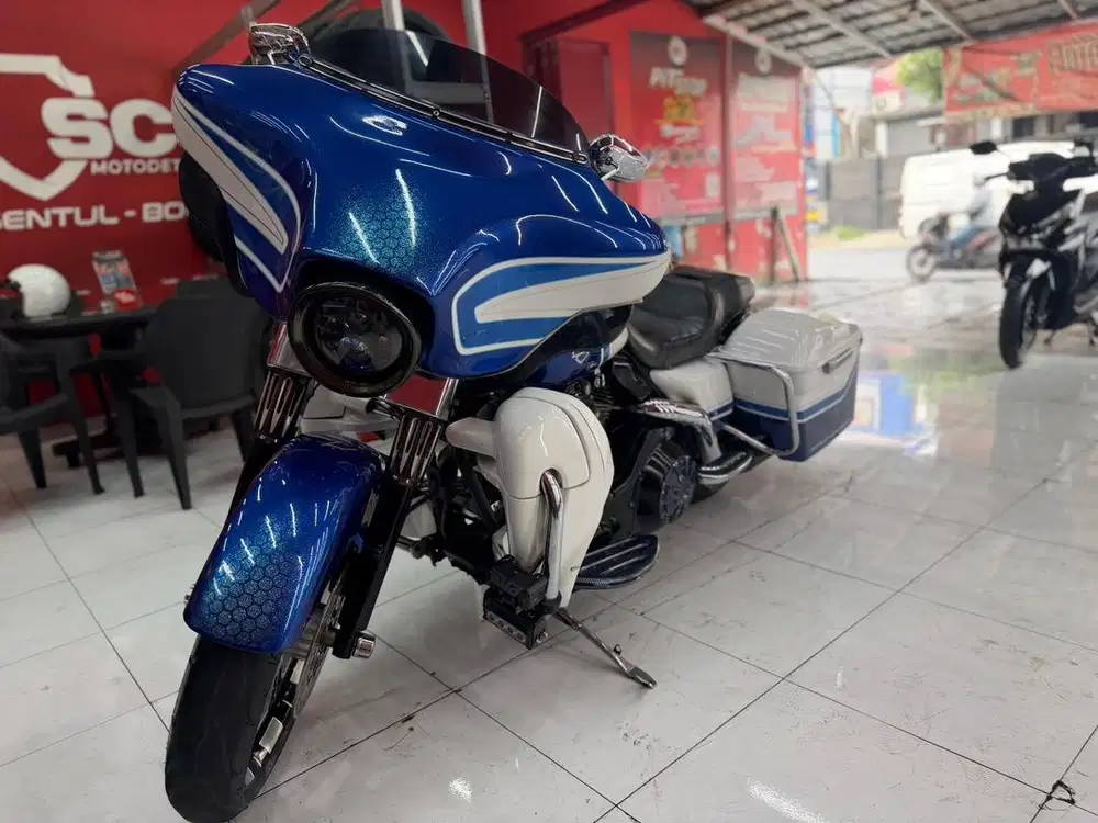 Streetglide last karbu mesin dan suara blar blar