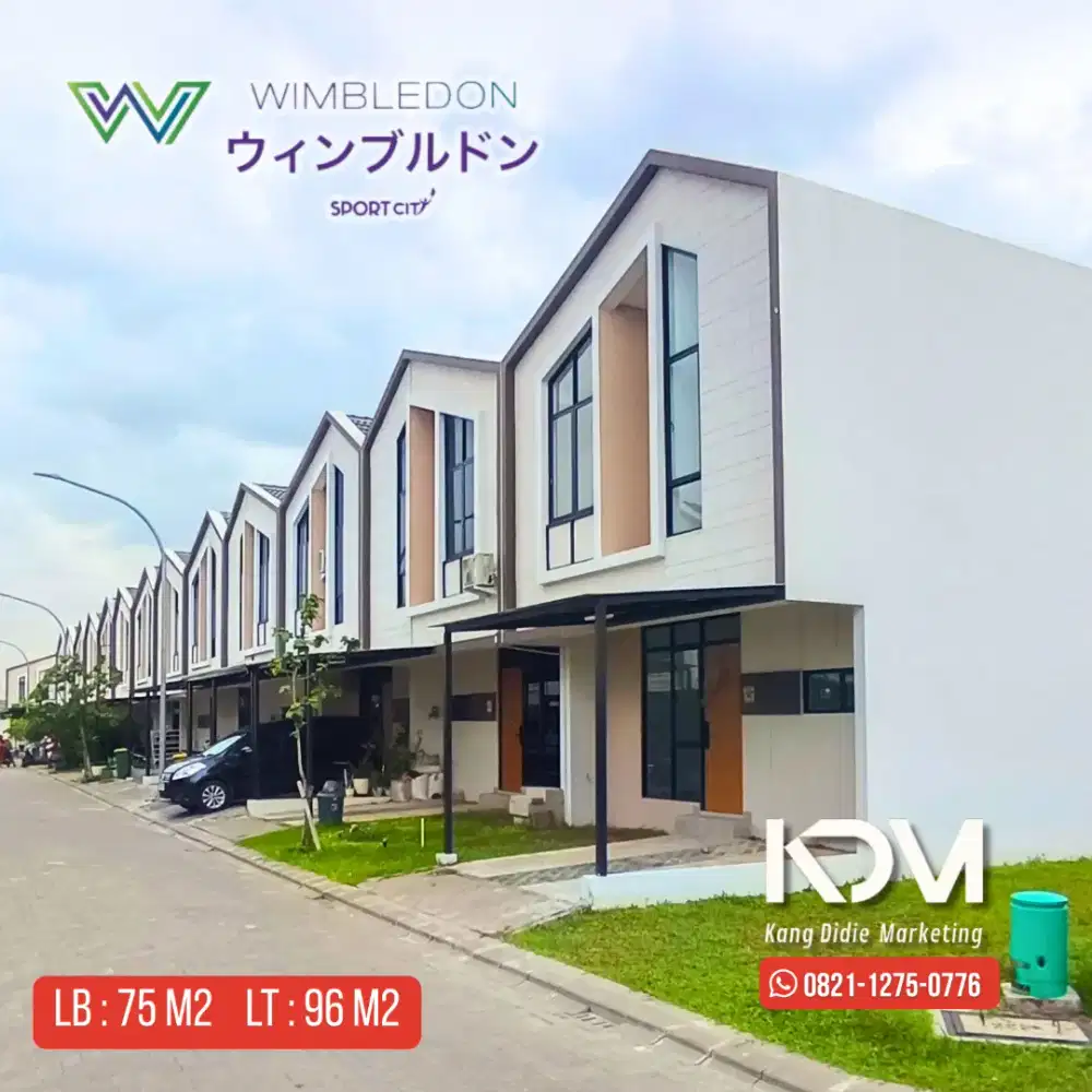 RUMAH 2 LANTAI HOOK - READY UNIT - FREE DP