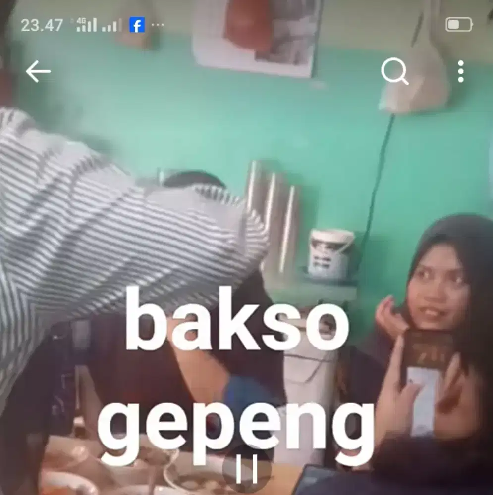 Kami menjual bakso gepeng dan urat