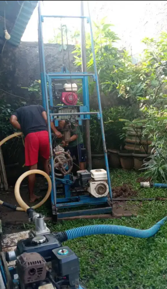 Menerima pembuatan sumur bor