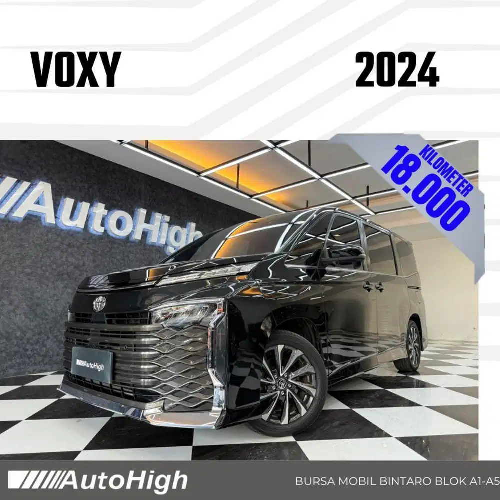 DP10% [Km18.000] Voxy 2024 Black Reg 2023 #AUTOHIGH