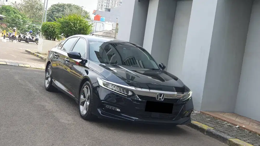 [ LOW KM ] Honda Accord 1.5 Turbo CVT AT Sensing Hitam 2019/2020