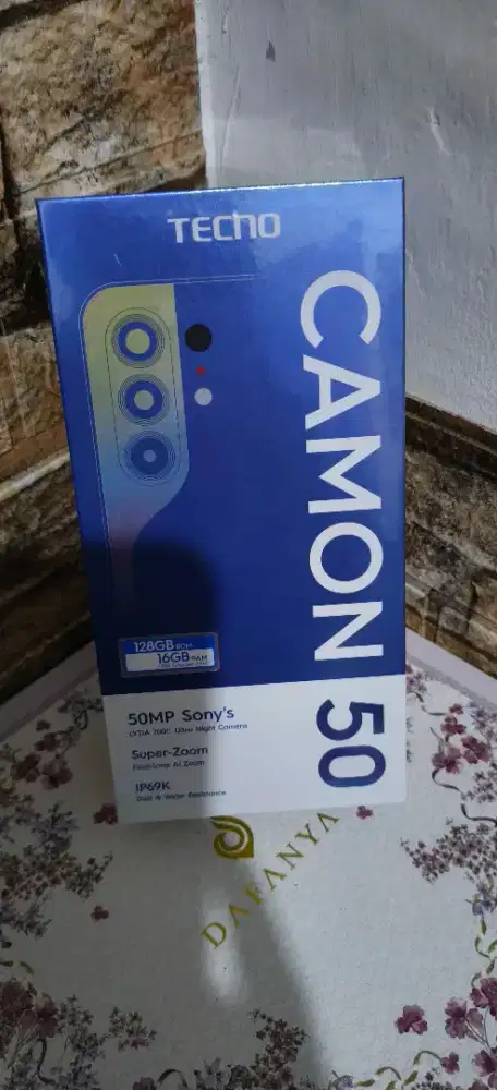 Tecno Camon 50 Fir Green RAM 8+8/128 GB ROM BARU GARANSI RESMI 1 TAHUN