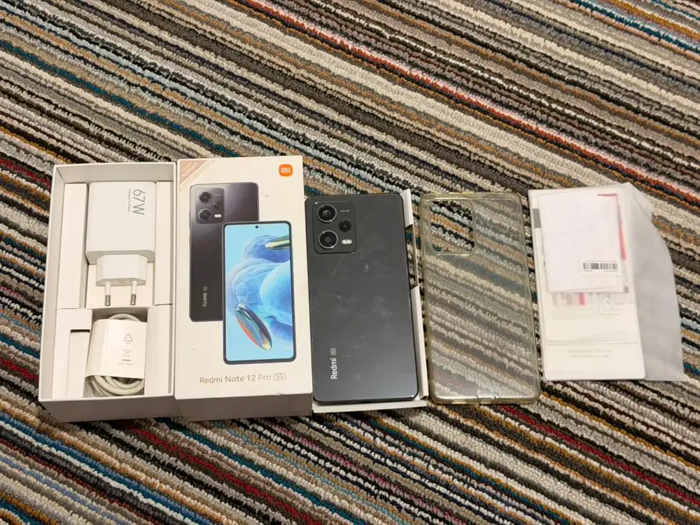 Xiaomi redmi note 12 pro 5G 8/256gb mulus fullset