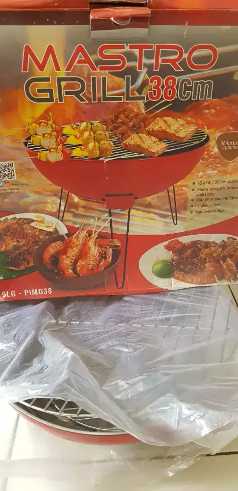 Pemanggang Mastro Grill 38 cm