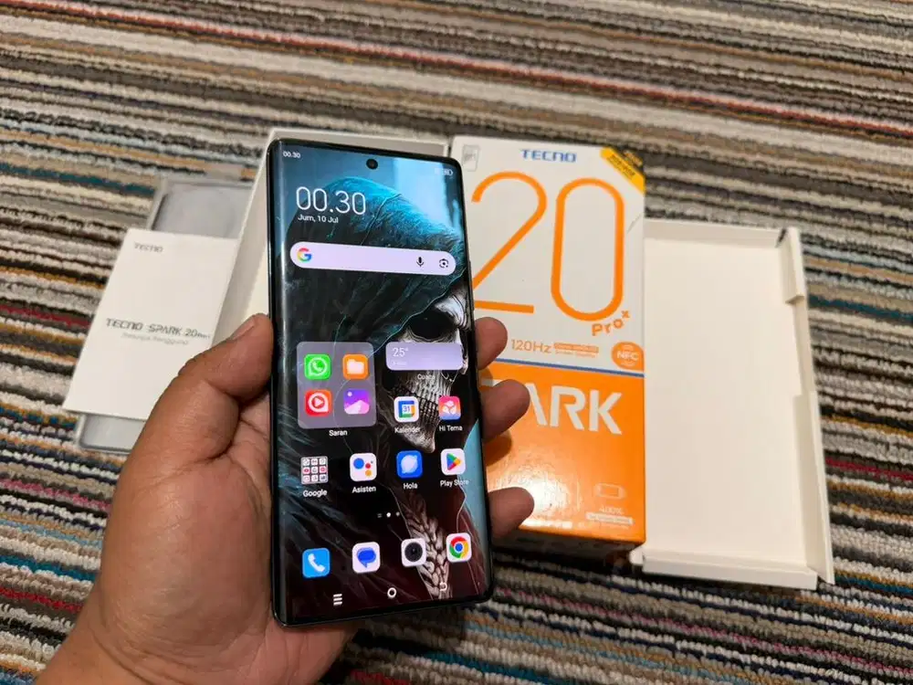 Tecno spark 20 8/256gb mulus fullset