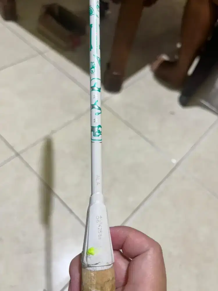 Lining axforce bigbang  head heavy 5u g5 raket badminton
