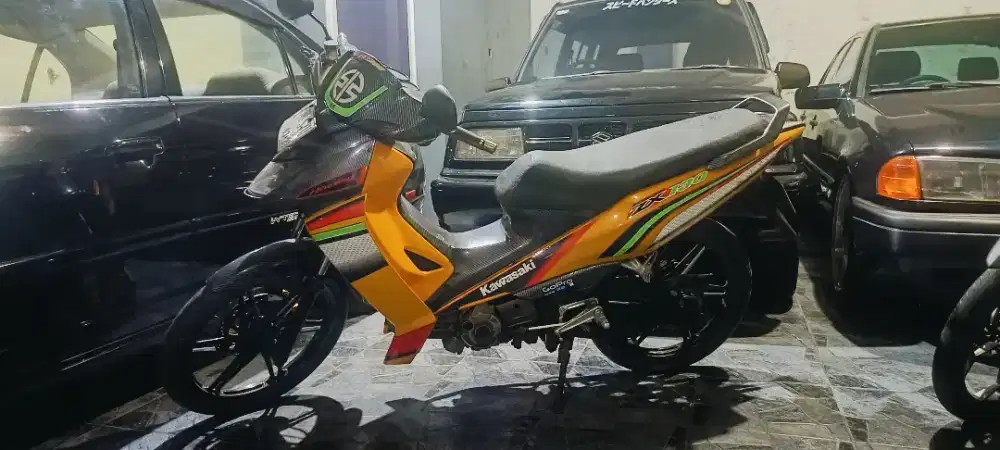 Kawasaki ZX 130 ganteng bisa TT