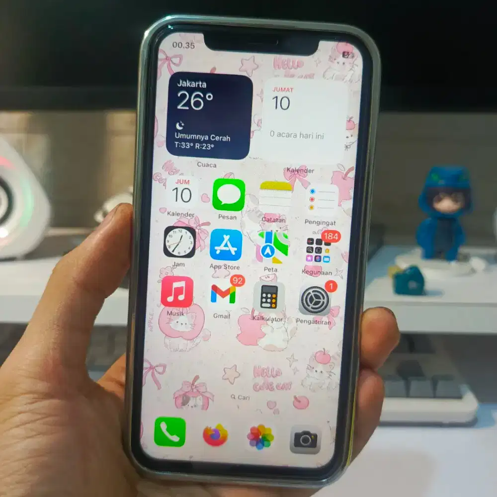 iPhone X 256gb wifi only mulus terawat face id on tt on